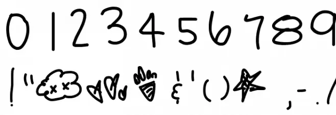 MaxiTheChiwahwah Font OTHER CHARS