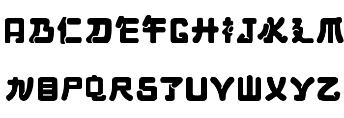MaximageJululu Font LOWERCASE