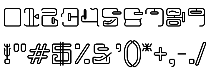 MaximageZhiLong Font OTHER CHARS
