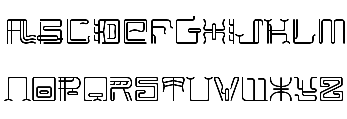 MaximageZhiLong Font LOWERCASE