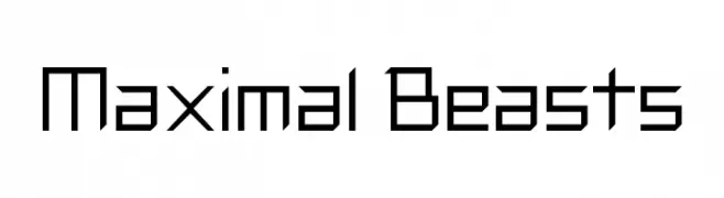 Maximal Beasts  Fuentes Gratis Descargar