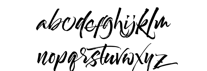 Maximaz Font LOWERCASE