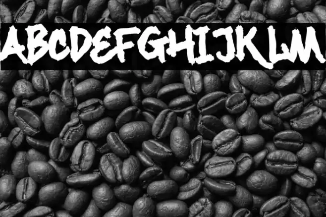 Maximback Distressed Font examples