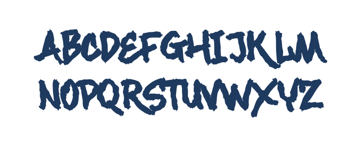 Maximback Distressed Lowercase