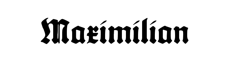 Maximilian  Free Fonts Download