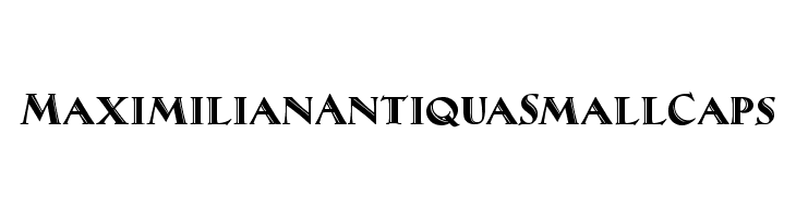 MaximilianAntiquaSmallCaps  les polices de caractères gratuit tlcharger