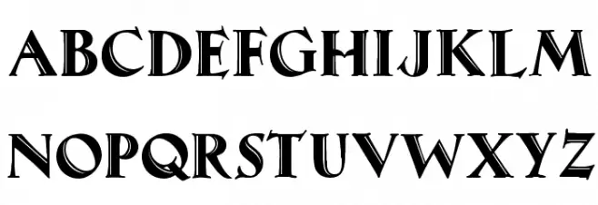 MaximilianAntiquaSmallCaps Шрифта ВЕРХНИЙ