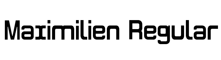 Maximilien Regular Font