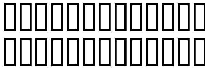 Maximillion Font LOWERCASE