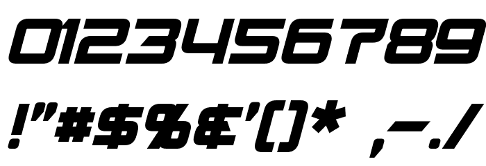 Maximize Bold Italic Font OTHER CHARS