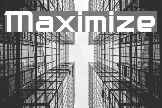 Maximize Example 2
