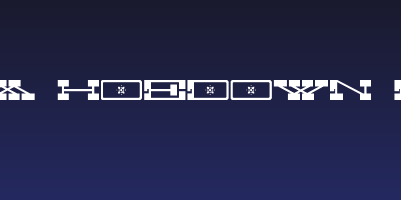 Maximum Hoedown Regular Social Header