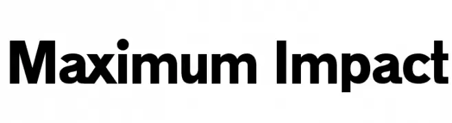 Maximum Impact  Descarca Fonturi Gratis