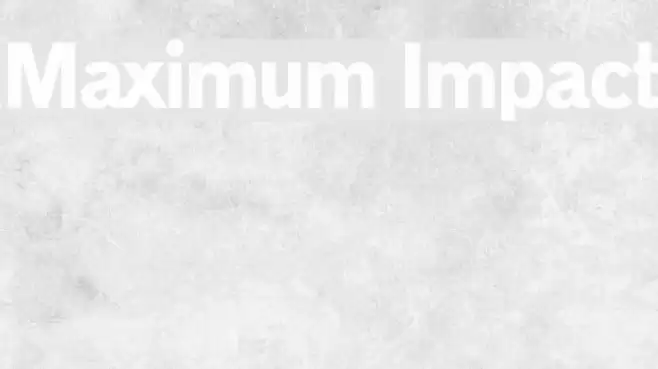 Maximum Impact Font examples