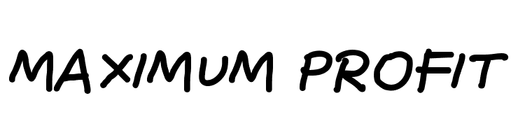 Maximum Profit  Скачать бесплатные шрифты