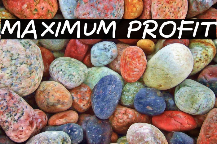 Maximum Profit Example 2