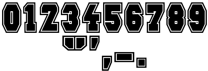 Maximum Strength Font OTHER CHARS