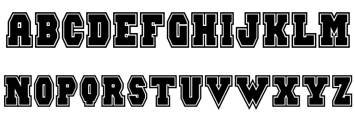 Maximum Strength Font LOWERCASE