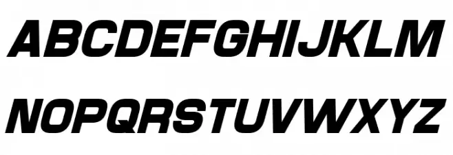 Maximus Bold Italic خط أحرف كبيرة