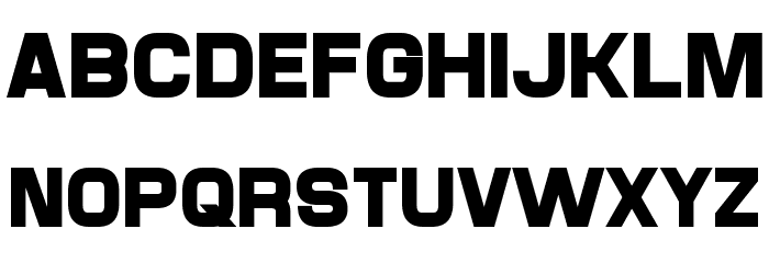Maximus Bold Font Litere mici