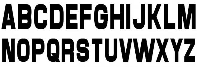 Maximus Condensed Bold Polices MAJUSCULES