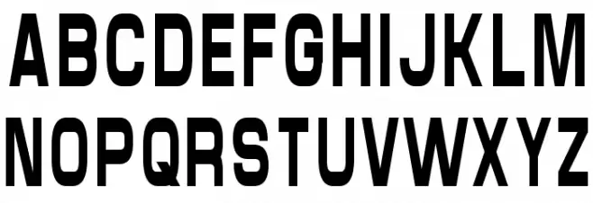 Maximus Condensed Polices MAJUSCULES