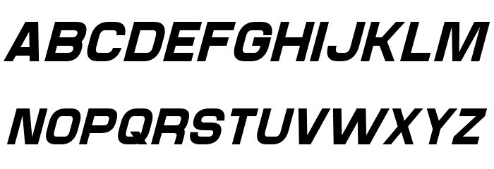 Maximus Italic Font LOWERCASE