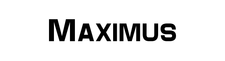Maximus Font