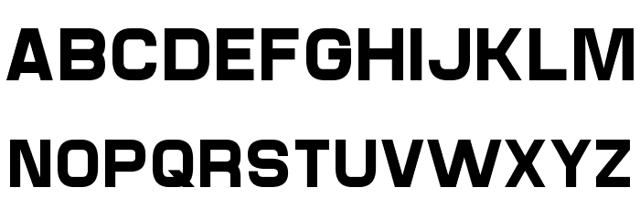 Maximus Font LOWERCASE