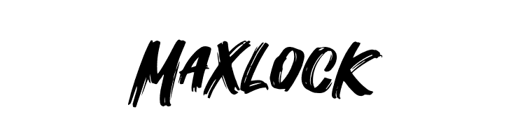 Maxlock  Скачать бесплатные шрифты