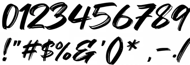 Maxlock Шрифта ДРУГИЕ символов