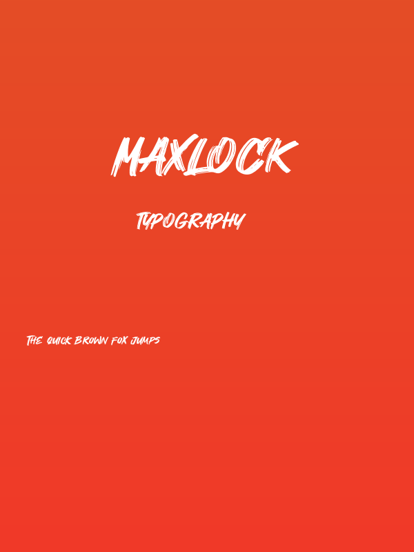 Maxlock Poster