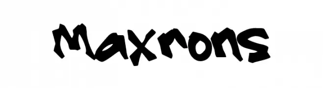 Maxrons  les polices de caract&egrave;res gratuit t�l�charger