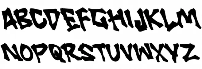 Maxrons Font Litere mari