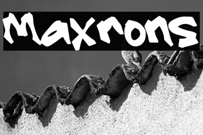 Maxrons Font examples