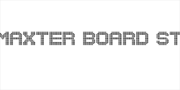 Maxter Board St Logo