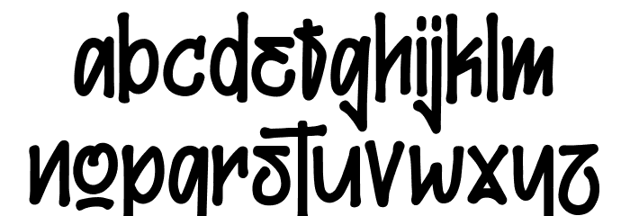 Maxtield Font LOWERCASE