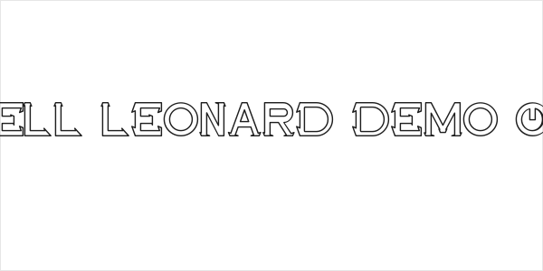 Maxwell Leonard Demo Outline Logo