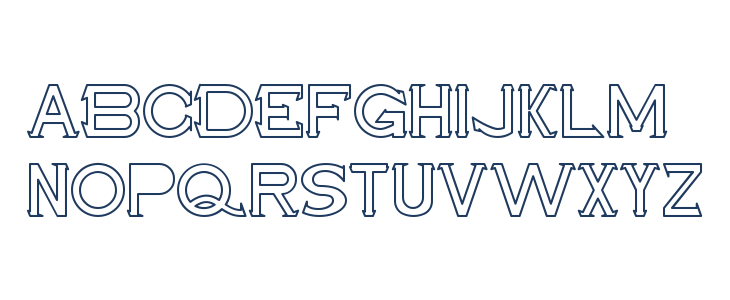 Maxwell Leonard Demo Outline Lowercase