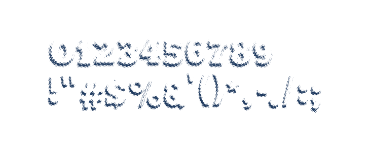 Maxxi Dots Shadows Bold Other Characters