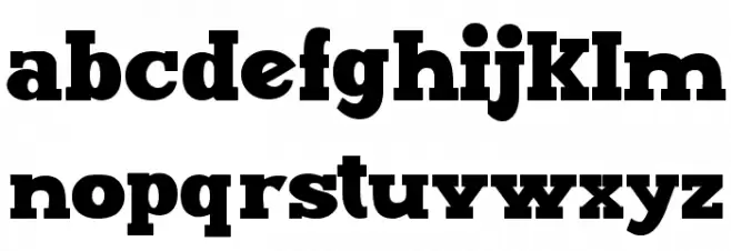 Maxxi Serif Bold خط أحرف صغيرة