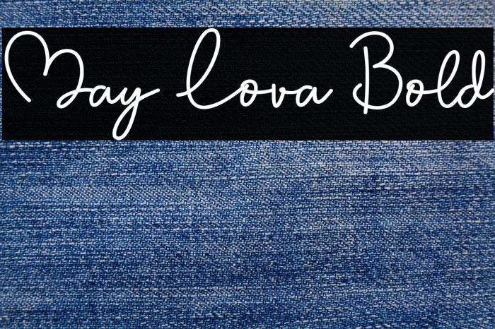 May Lova Bold Example 2