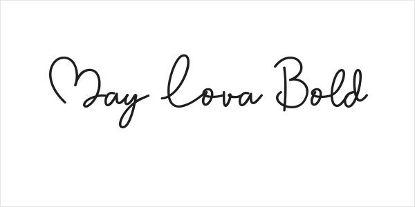 May Lova Bold Logo