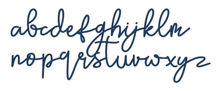 May Lova Bold Lowercase