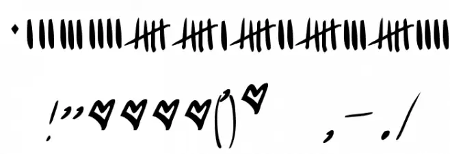 May Queen Font OTHER CHARS