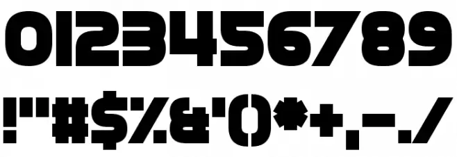 May We Font OTHER CHARS