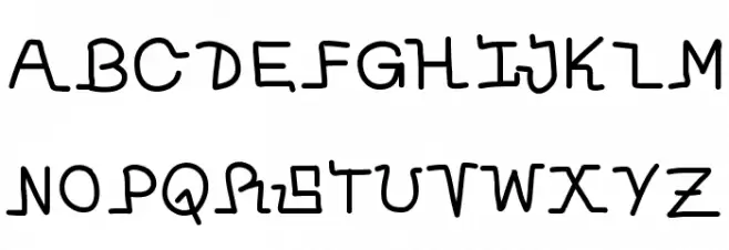 MayHandwrite Schriftart Groß