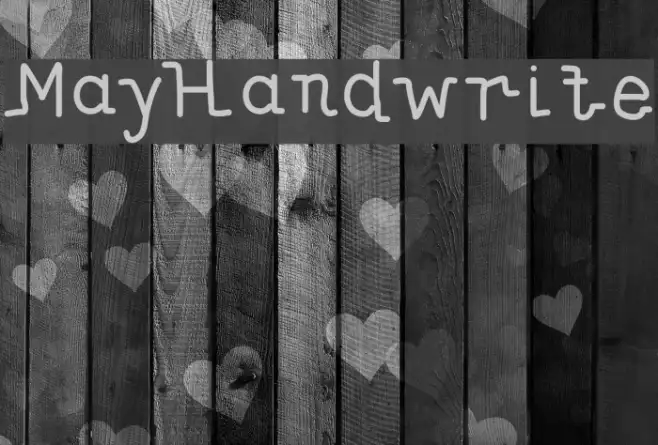 MayHandwrite Example 1
