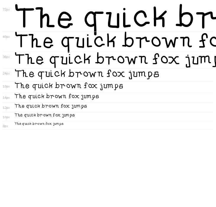 MayHandwrite Waterfall