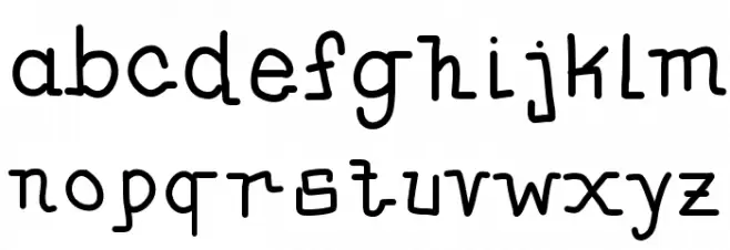 MayHandwrite フォント 小文字